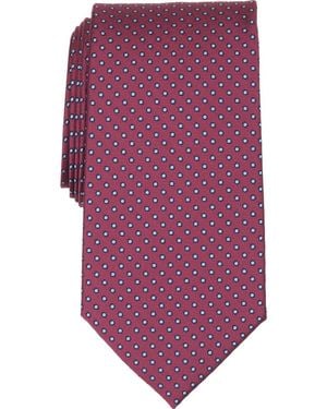 Brooks Brothers Framed Dot Tie - Purple