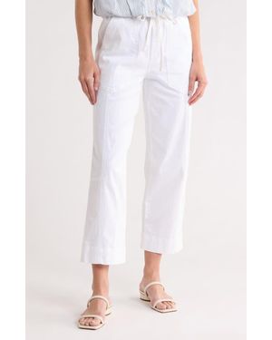 Democracy Ultra Skyrise Paperbag Pants - White