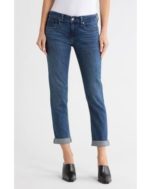 Rag & Bone Dylan Mid Rise Boyfriend Jeans - Blue