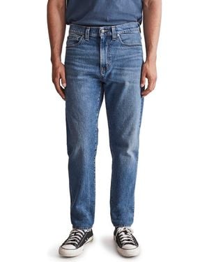 Madewell Relaxed Taper Authentic Flex Jeans - Blue