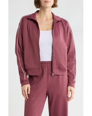 Abound Track Jacket - Purple