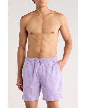 Scotch & Soda Stretch Swim Trunks - Purple