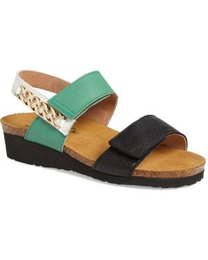Naot Eliana Slingback Sandal - Green