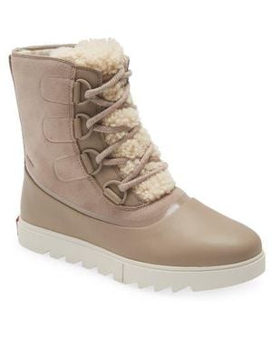Sorel Joan Of Arctic Next Lite Waterproof Wedge Snow Boot - Brown