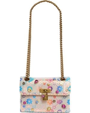 Kurt Geiger Mini Brixton Crystal & Sequin Crossbody Bag - Multicolor