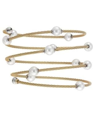 Alor Classique Cultured Freshwater Pearl Bracelet - White