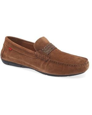 Marc Joseph New York Kenmore Braided Strap Loafer - Brown