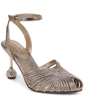 Sam Edelman Giana Ankle Strap Pump - Metallic