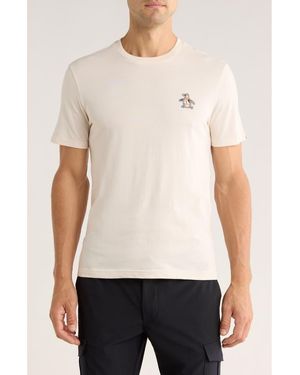 Original Penguin Penguin Cotton Jersey Graphic T-Shirt - White