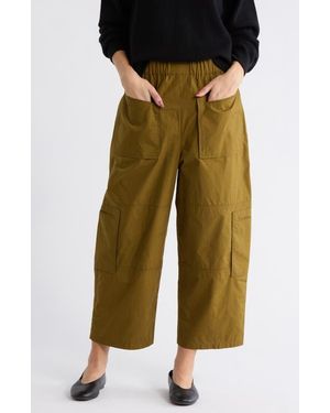 A.L.C. Owen Crop Utility Pants - Green
