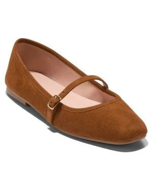 Cole Haan Yelena Mary Jane Flat - Brown