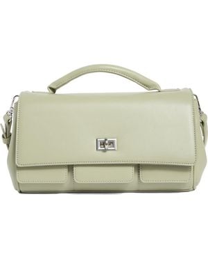 BCBGMAXAZRIA East/West Convertible Clutch - Metallic