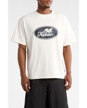 Honor The Gift Auto Graphic T-Shirt - White