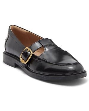 Sam Edelman Elaina T-Strap Flat - Black