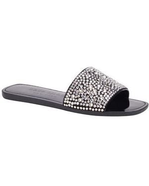 Kate Spade All That Glitters Slide Sandal - White