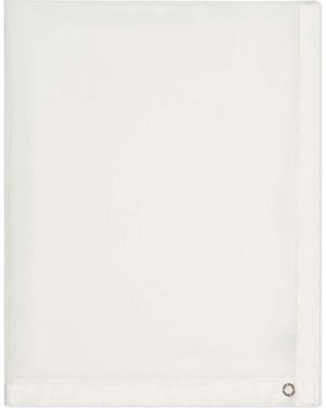 Calvin Klein Satin Border Chiffon Scarf - White