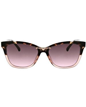 BCBGeneration Square Tortoiseshell Sunglasses - Red