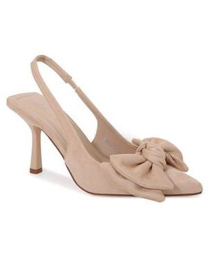 BERNESS Christie Bow Slingback Pump - Natural