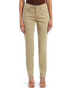Mavi Kathleen High Waist Slim Fit Jeans - Natural