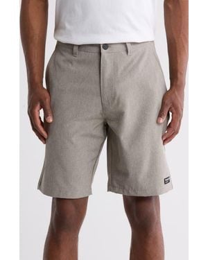 Hurley Field Tracker Water Repellent Walking Shorts - Gray