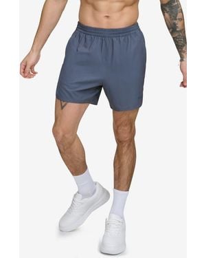 DKNY Stretch Ripstop Swim Trunks - Blue