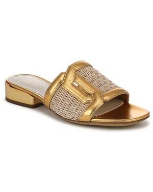 Franco Sarto Margot Slide Sandal - Metallic