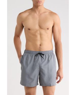 Nike 5-Inch Volley Swim Trunks - Gray