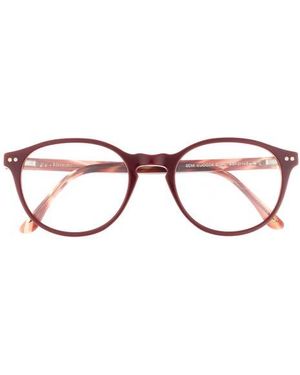 Kimeze 53Mm Round Optical Glasses - Brown