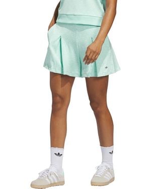 adidas Allover Trefoil Skort - Blue