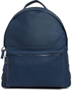 Longchamp Parisis Leather Backpack - Blue