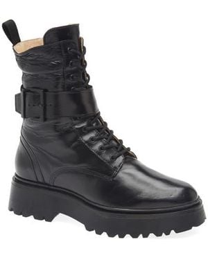 AllSaints Onyx Lug Sole Boot - Black