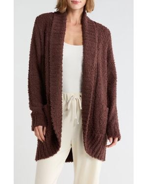 Honeydew Intimates Open Front Knit Cardigan - Brown