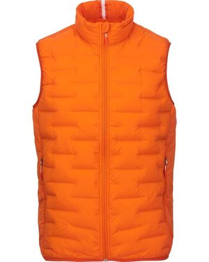 Swims Lofoten Seamless Down Puffer Vest - Orange