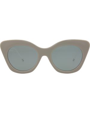 Thom Browne 52Mm Cat Eye Sunglasses - Gray