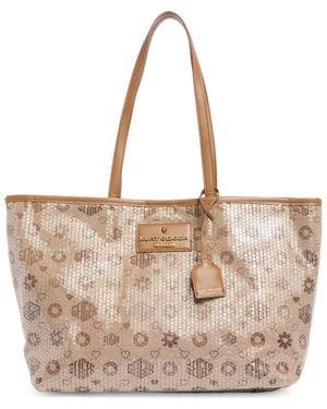 Kurt Geiger Chiswick Large Shopper Tote - Natural