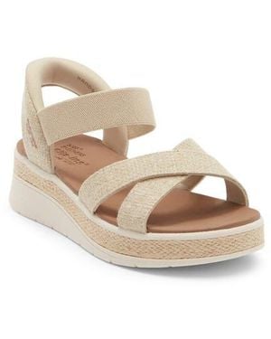 Skechers Slip-Ins Bobs Slip-On Sandal - Natural