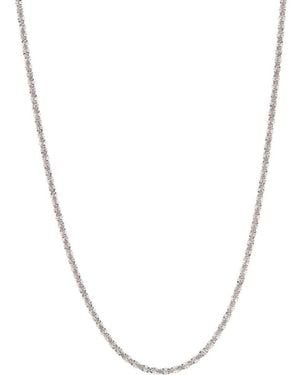 Best Silver Sterling Twisted Chain Necklace - Metallic