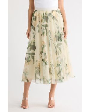 DR2 by Daniel Rainn Tulle Skirt - Natural