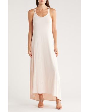 Go Couture Strappy Maxi Dress - White