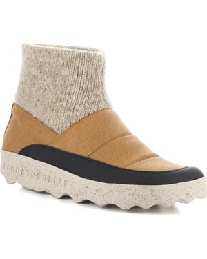 ASPORTUGUESAS Close Water Resistant Bootie - Gray