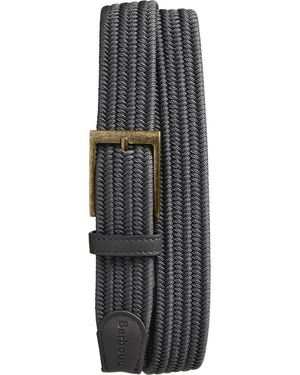 Barbour Nevis Webbed Belt - Gray