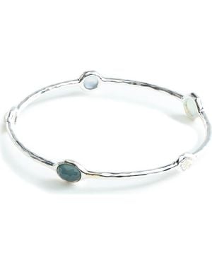 Ippolita Wonderland 5-Stone Bangle Bracelet - Metallic