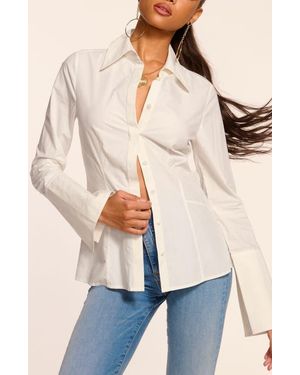 Ramy Brook Jay Poplin Shirt - Natural
