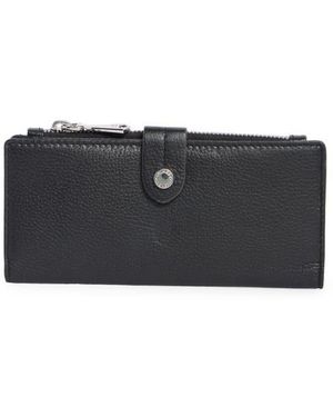 Aimee Kestenberg Viliant Slim Leather Wallet - Black
