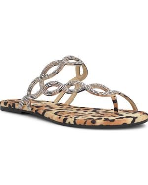 Jessica Simpson Aloni Slide Sandal - Metallic