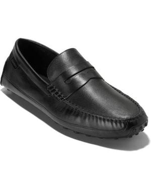 Cole Haan Hall Grand Penny Driving Loafer - Black