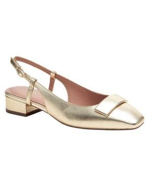 Linea Paolo Caris Slingback Pump - Natural