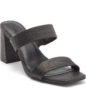 Nordstrom Rack Colette Block Heel Slide Sandal - Gray