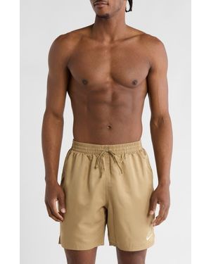 Nike 7-Inch Volley Swim Trunks - Natural
