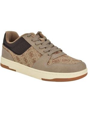 Guess Tyron Monogram Sneaker - Brown